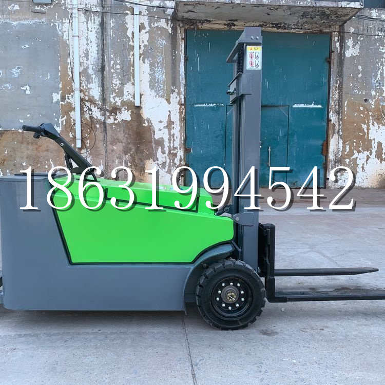 怀来县小型电动叉车1吨2吨步行站驾式电瓶堆高充电装卸车液压升降车铲车